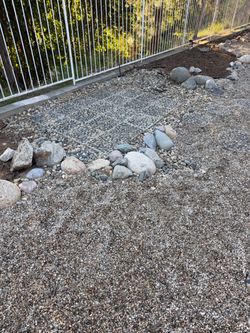 Rocks. Small and Big Rocks and Gravel