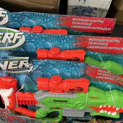Nerf Dino squad Rex Rampage Motorized Nerf Gun