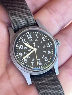 Vintage US Military Hamilton Watch In Great Original Condition