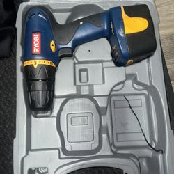 Ryobi Drill w/ 2 batteries 