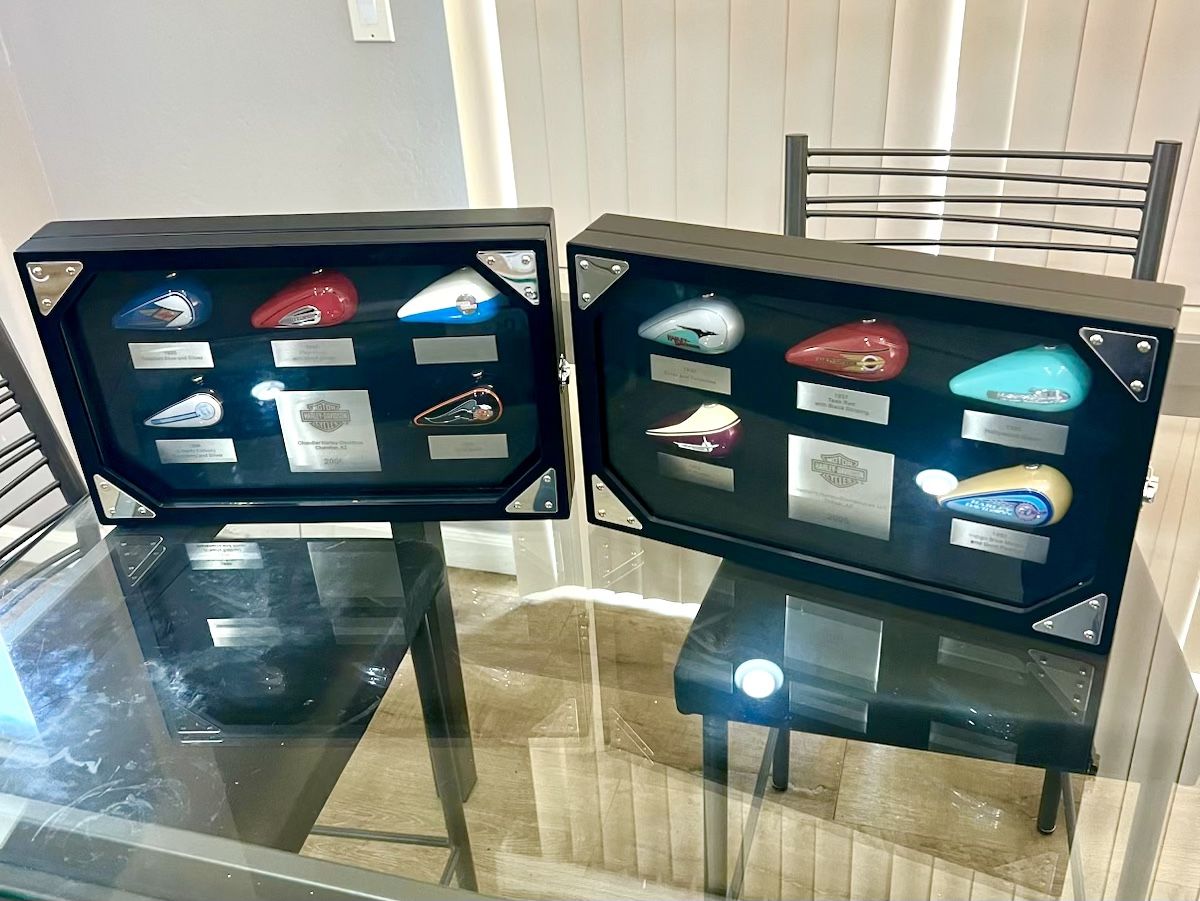 2005 & 2006 Harley Davidson Mini Gas Tank Collections