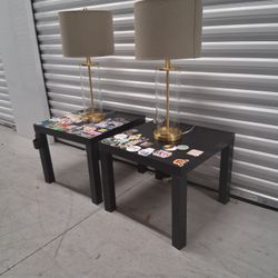 2 TABLE: 1.8 FT LONG 1.45FT WIDE 1.45 FT TALL