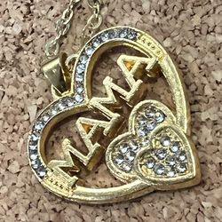 Semi Fine necklace With MAMA Charm…new