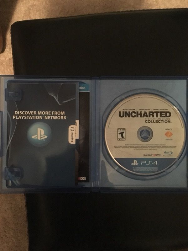 Uncharted 3 games in 1 disc