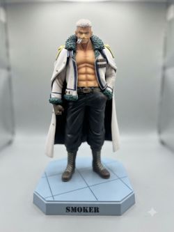 One Piece Vice Admiral Smoker Figure - Bandai Battle Record Collection