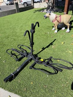 2-bike platform-style hitch mount bicycle carrier