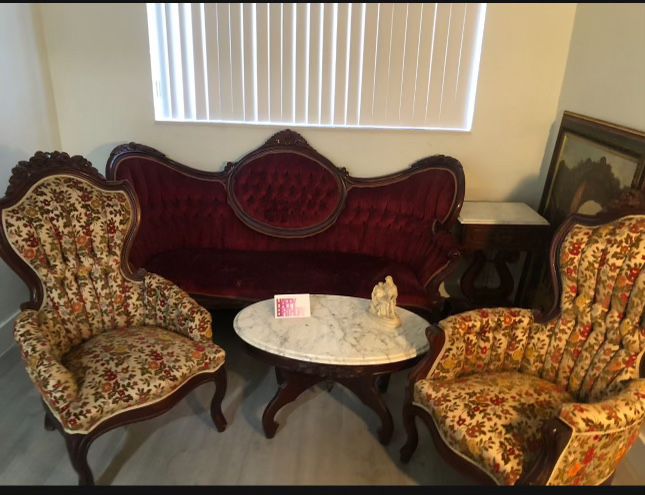 Antique Couch And Chairs