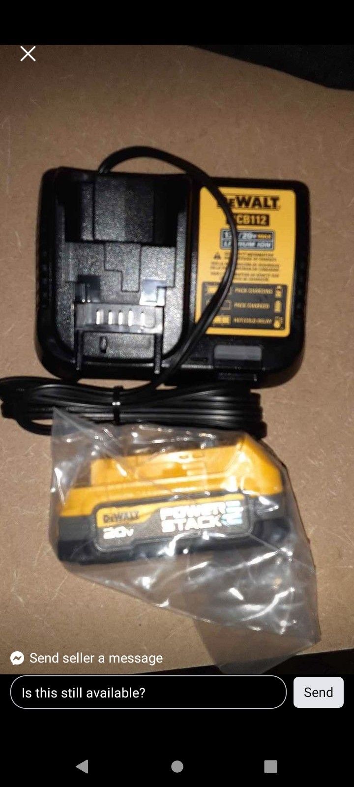 20v 1/2 DeWalt Drill Kit 