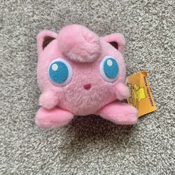 Official Pokémon Jigglypuff Plush Soft Toy Vintage