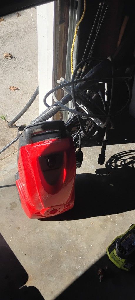 husky 1800 pressure washer