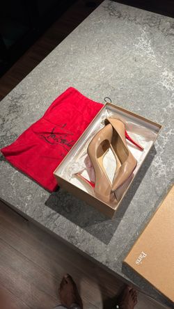 Christian Louboutin Miss Z 100 mm Pumps - Lamb nappa leather - Blush - Women