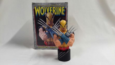🔥MARVEL MINI BUST: WOLVERINE 25TH ANNIVERSARY EDITION (2000, BOWEN ) LIMITED COMIC STATUE