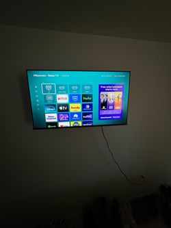Roku Smart Tv & mount
