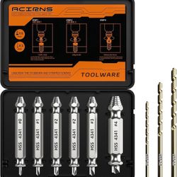 Gifts for Men,Damaged Screw Extractor Set,White Elephant Gifts for Adults Dad,Christmas Stocking Stuffers for Adults Men Him,Cool Stuff Gadgets for Re