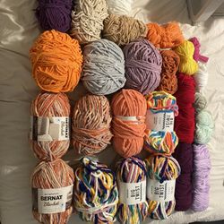 Assorted Lot of Good Yarn!