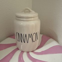 RAE DUNN OG BABY CINNAMON CANISTER