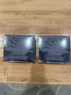 Brand new pitch black etb and blister bundle pack