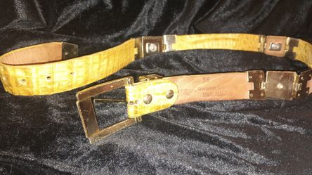 Crocodile Belts