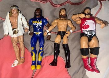 WWE Wrestling Action Figures Lot of 4