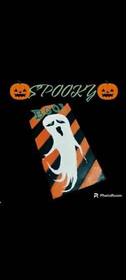 👻NEW Ghost Halloween Painting Wall Hanging 