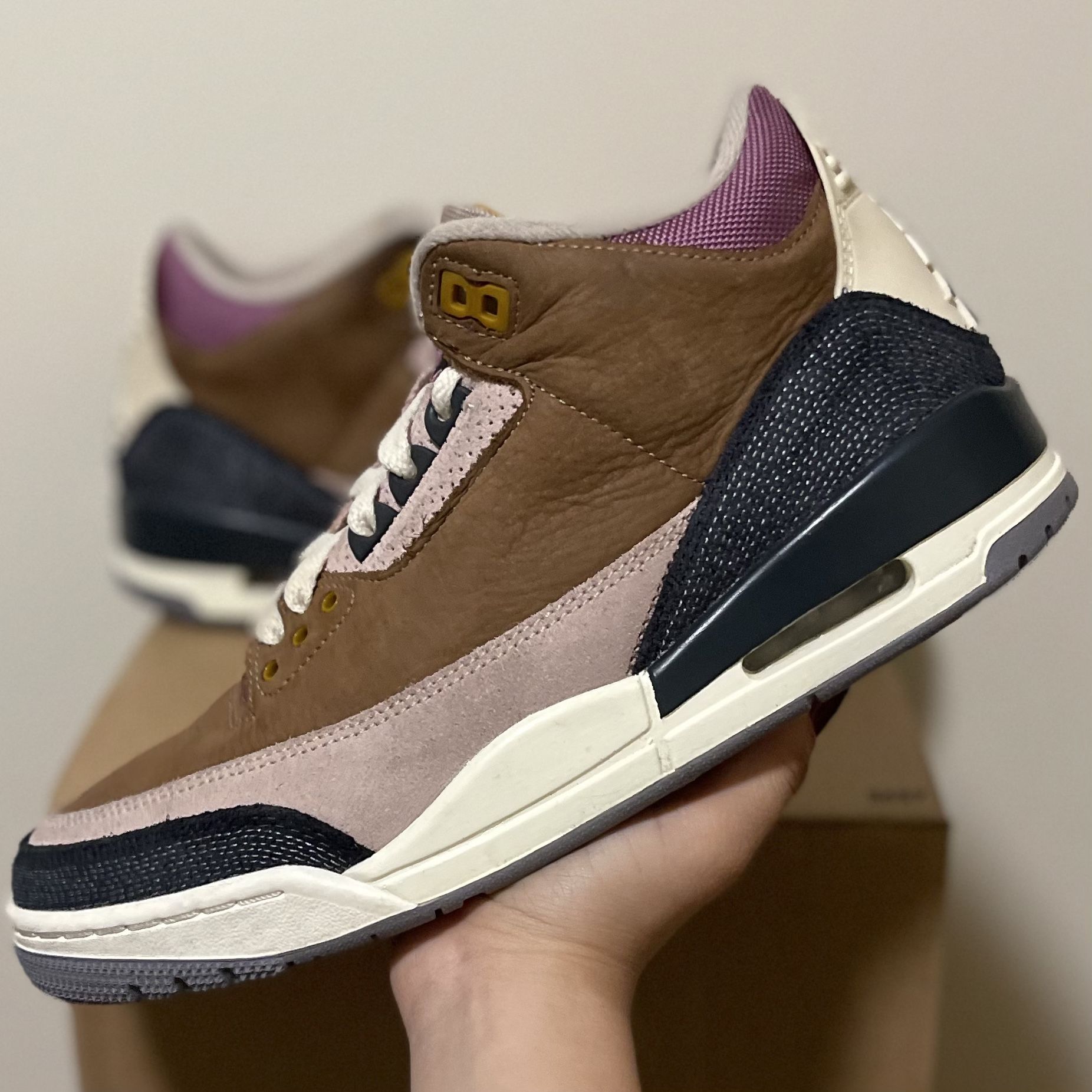 Nike Air Jordan 3 Retro Winterized Archaeo Brown Size 7.5 Men/9 Women