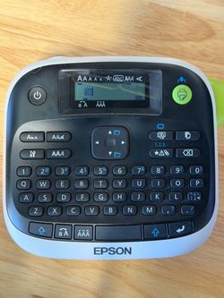 Epson Label Maker with QWERTY Keyboard