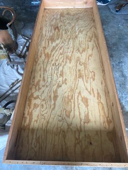 Large Wooden Storage Box Crate