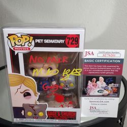 BRAND NEW AUTOGRAPH MIKO HUGHES PET SEMATARY FUNKO