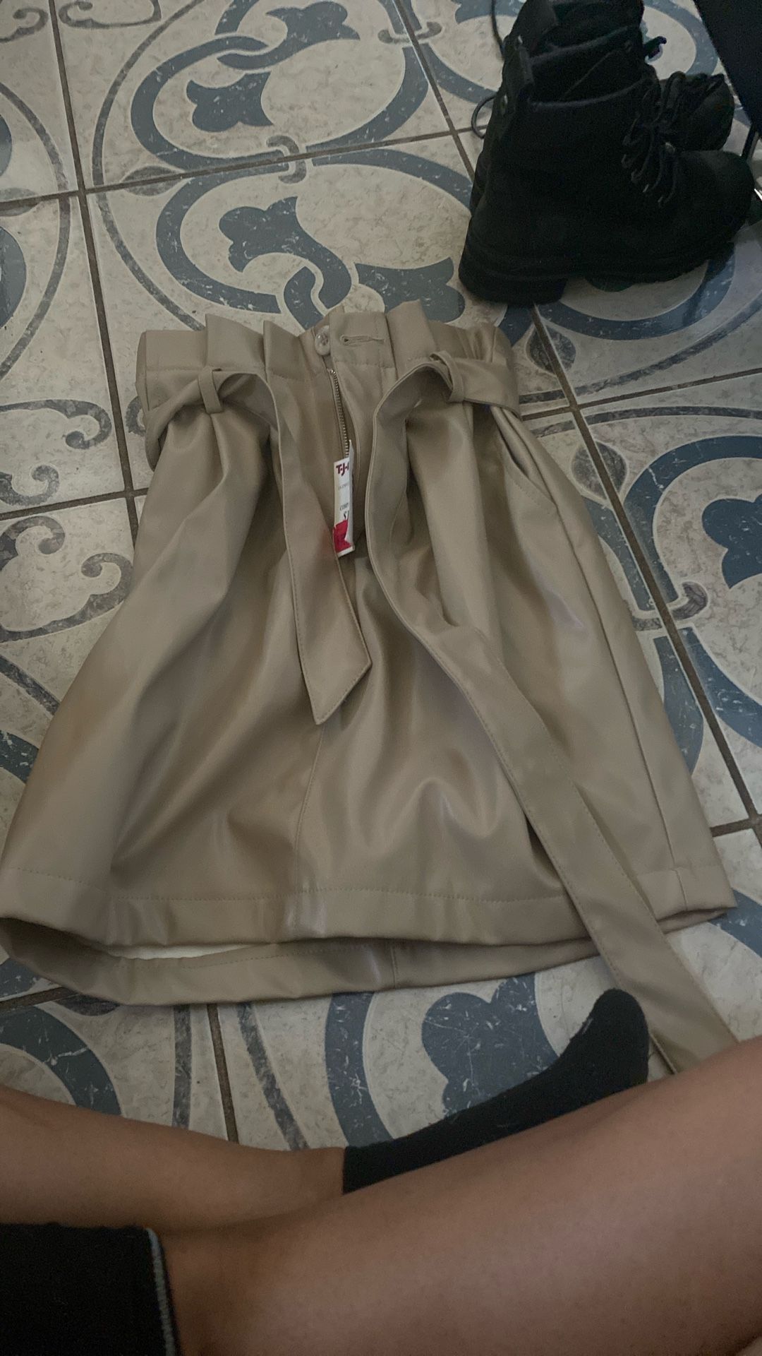 New Leather Skirt Xs