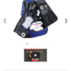Grit Hockey Bag (Jr Or Int Size) Black