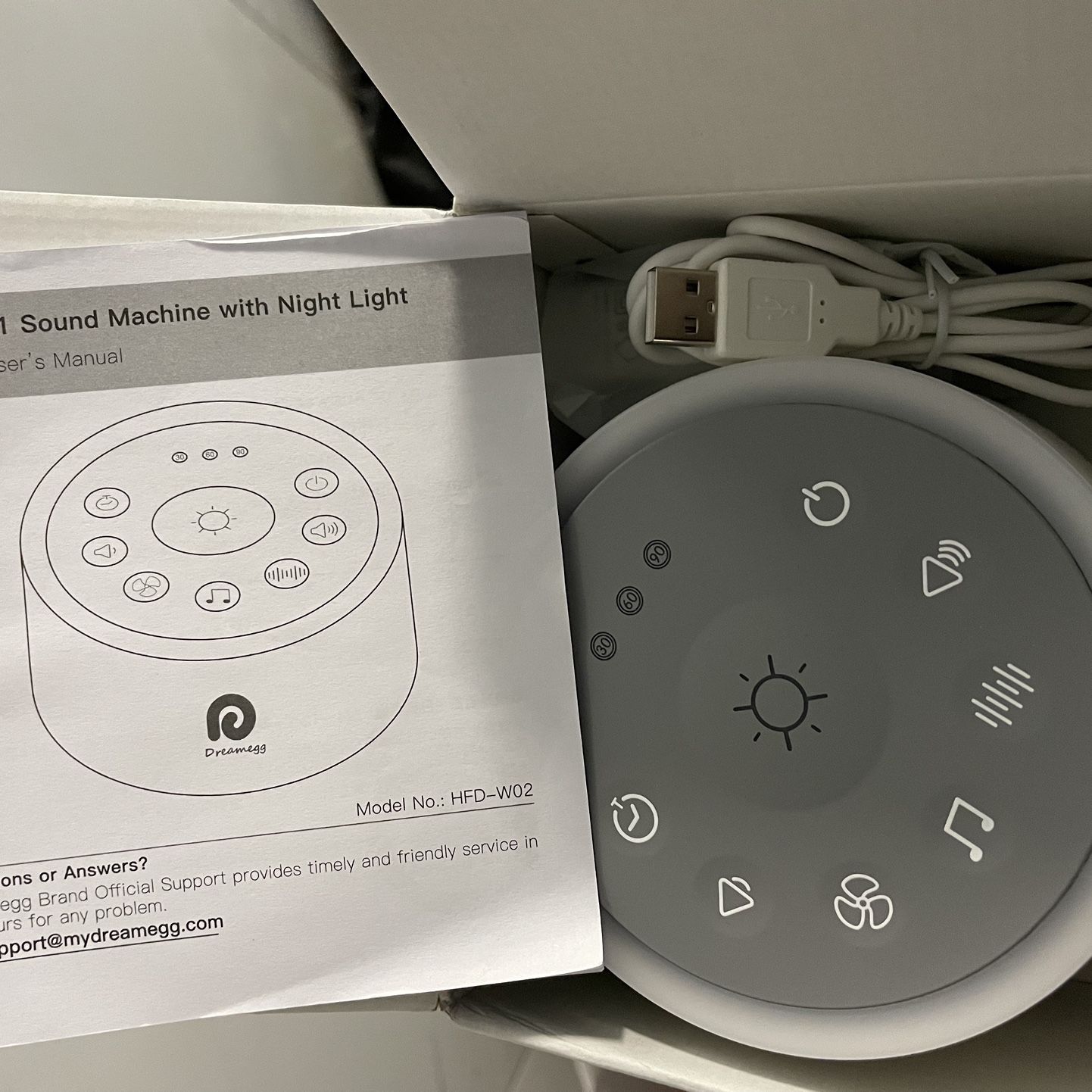 DreamEgg Noise Machine for Sale in Bedford Park, IL - OfferUp