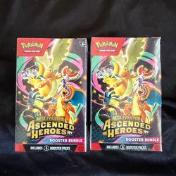 Pokemon Ascended Heroes Booster Bundles