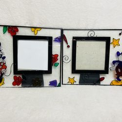 Retired Disney Store Classic Mickey and Minnie Mouse Picture Frame