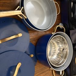 Set Of Ceramic Pans