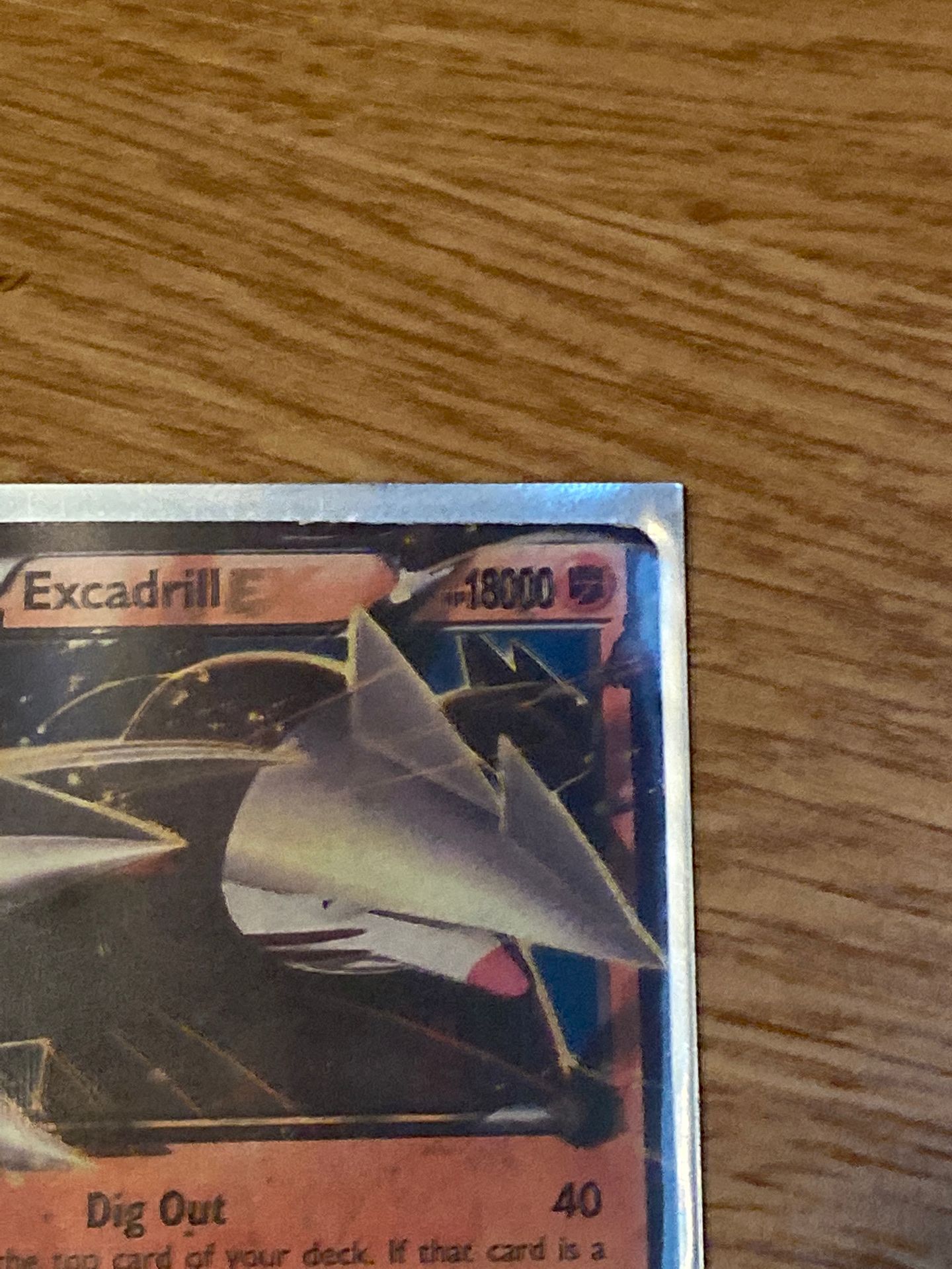 Mint condition Excadrill with 18000 health 2014 card. 100 dollars or best offer