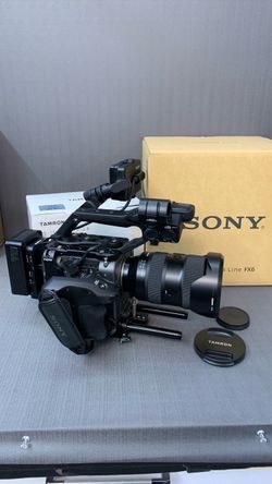 Ultimate Sony FX6 Cinema Line Camera full Rig Tamron Lens 35-150mm
