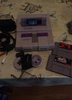 Super Nintendo collection
