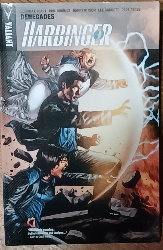 Harbinger Volume 2 Renegades Valiant Universe Comic Book Thick Book