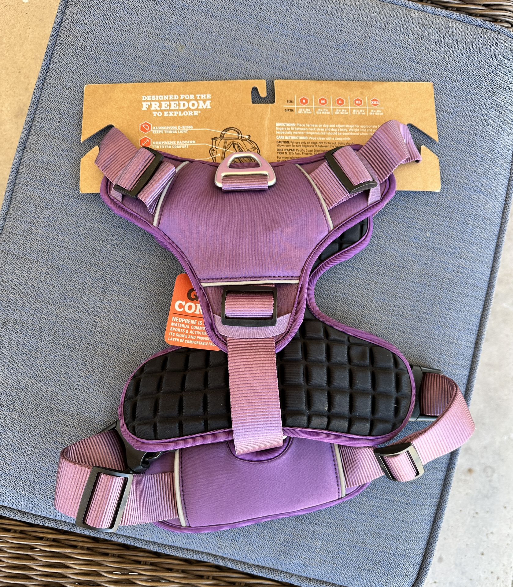 Purple Dog Harness
