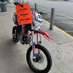 RFZ X19 Dirt Bike 125CC! Finance For $150 Down Payment!!