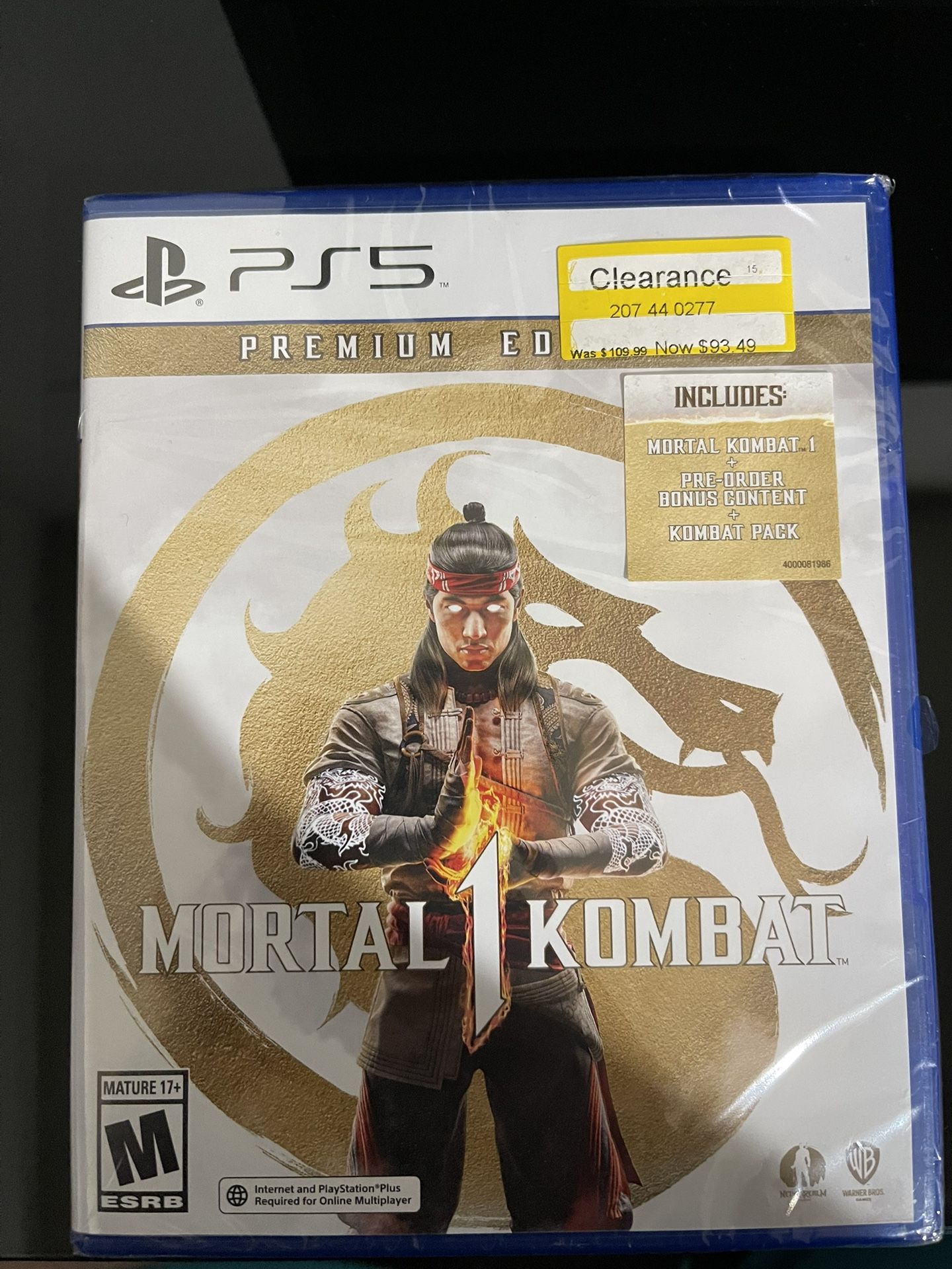 Mortal Kombat Premium Edition, PS5