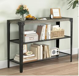 Industrial Console Table NEW 40"