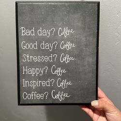 Coffee Decor Frame