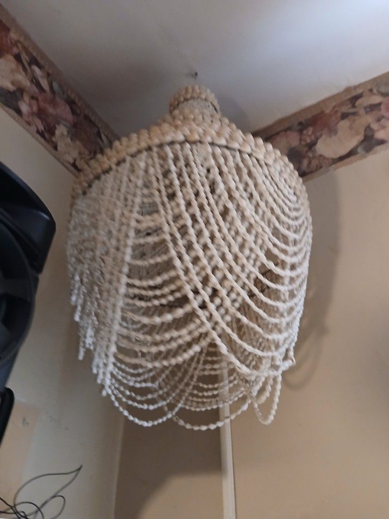 Handmade Seashell Chandelier Decoration