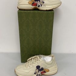 disney x gucci mickey mouse sneakers