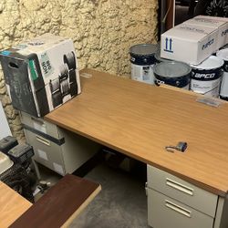 2 Heavy Duty Desks