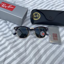 Polarized Lenses Club Master 3016 Sunglasses Never Used 