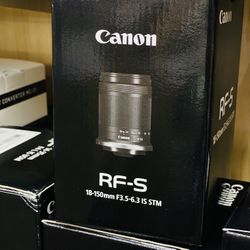 Canon RF-s 18-150mm F3.5-6.3 IS STM Lens