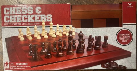 Chess & Checkers Set