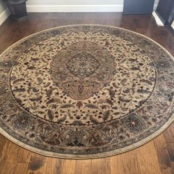 8’ 4” Shaw Round Area Rug 